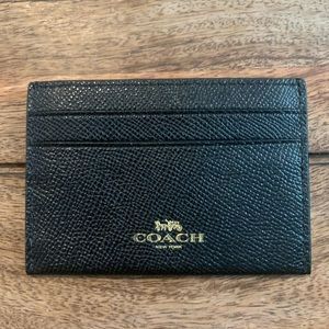 Coach black wallet